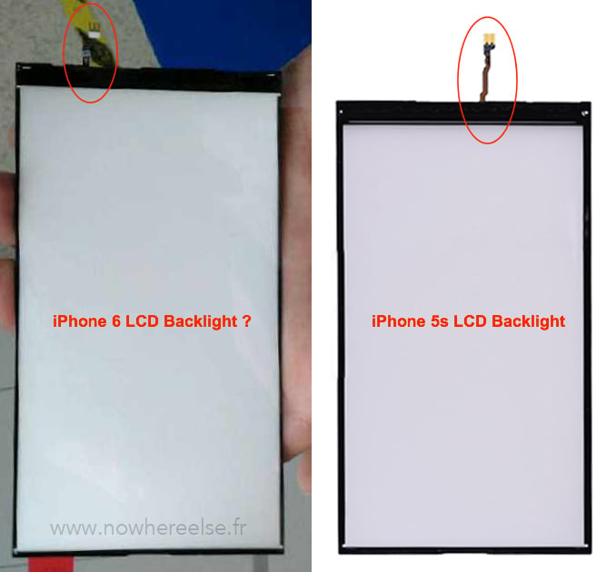 iPhone-6-vs-iPhone-5s-retroeclairage