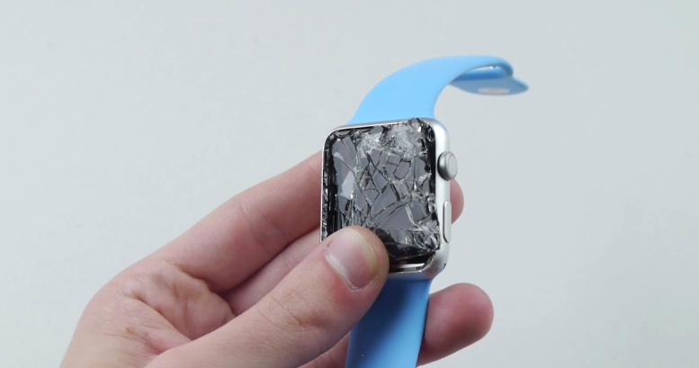 Apple-Watch-drop-test-vitre-brisee