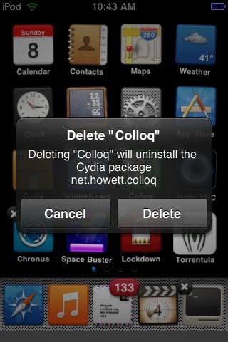 Removal : désinstaller les applications Cydia en 3 clics