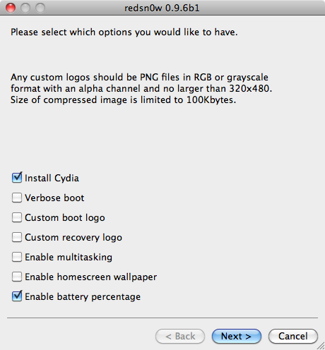 Redsn0w bêta disponible pour le jailbreak de l'iOS 4.1...