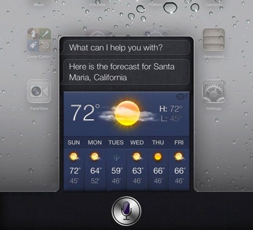Siri sur iPad avec l’arrivée de l’iOS 6 ?