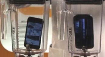 L’iPhone 5 et le Galaxy S3 en tête-à-tête … dans un mixeur !
