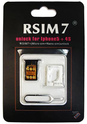 R-SIM7 : Désimlock iPhone 5 et iPhone 4S iOS 6 sans Jailbreak