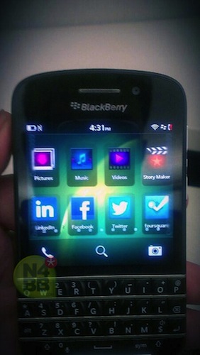 Blackberry X10 : premières photos