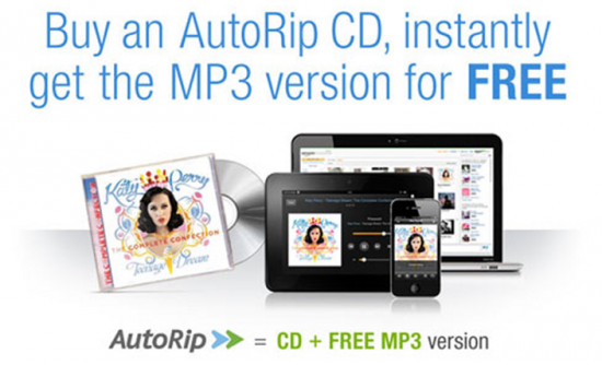 AutoRip : le concurrent d’iTunes par Amazon
