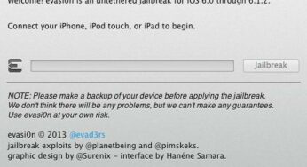 Evasi0n 1.4 : Jailbreak Untethered iOS 6.1.2 iPhone, iPad, iPod Touch