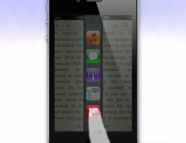 iOS : nouveau concept du multitâche par Sentry