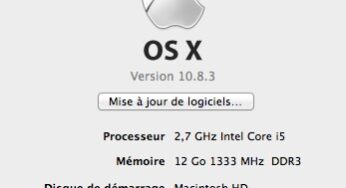 OS X Mountain Lion 10.8.3 enfin disponible