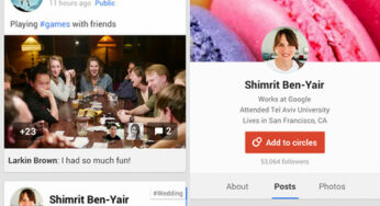 Google+ iOS : ajout de nouvelles fonctionnalités