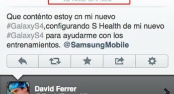 Insolite : Quand David Ferrer tweet pour Samsung depuis l’iPhone