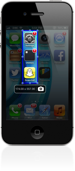 ScreenshotPlus : les captures d’écrans iPhone, iPad, iPod Touch précises
