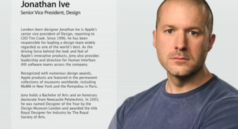 Apple : Jonathan Ive devient vice-président du design