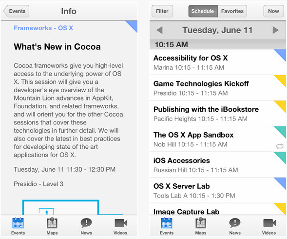 WWDC 2013 : l’application disponible sur l’App Store