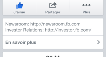 Facebook iOS 6.3 : ajout des pages vérifiées