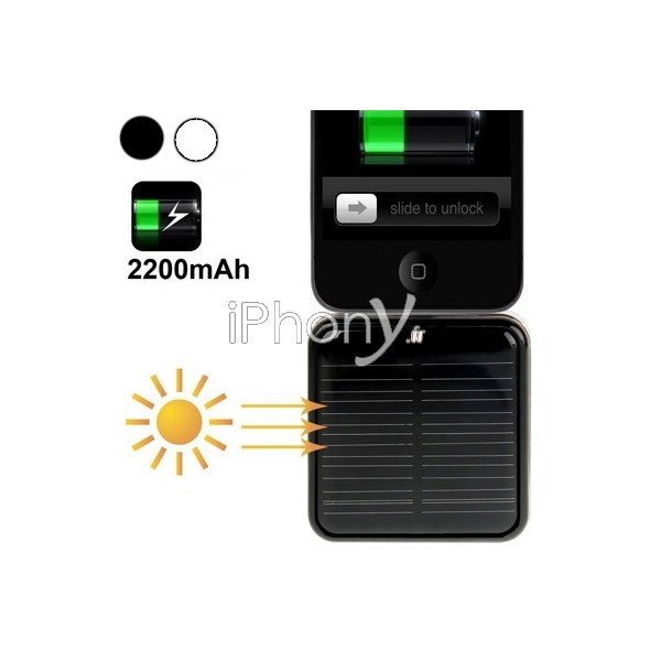 Test : Batterie solaire externe iPhone 5 & USB