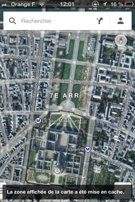 Tutoriel : Utiliser Google Maps iOS sans connexion
