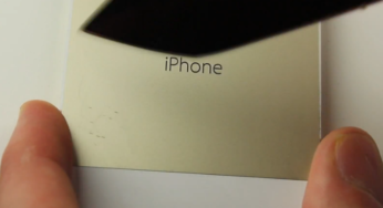 iPhone 5S or/champagne vs iPhone 5 : Scratch Test