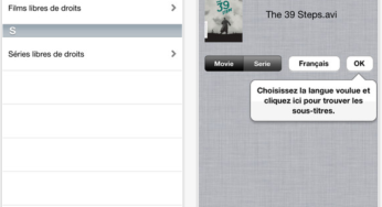 SubtitleFinder : télécharger les sous-titres depuis son iPhone