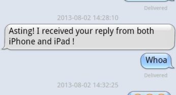 iMessage Chat : les iMessages sur Android (supprimée)