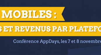 Infographie : Applications, ventes et revenus par plateformes
