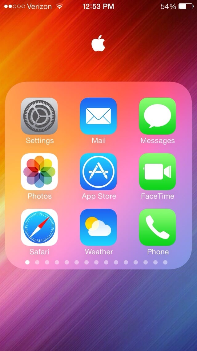 iOS 7 : limite du nombre d’applications par dossier à 135