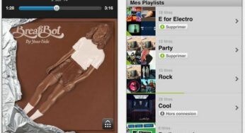 Deezer : mises à jour des applications iPhone et iPad