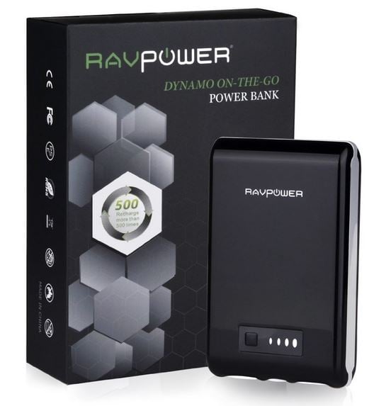 Test : Batterie externe RAVPower 10400mAh