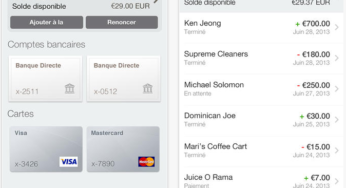 Paypal : virement facilité et nouveau design iOS 7