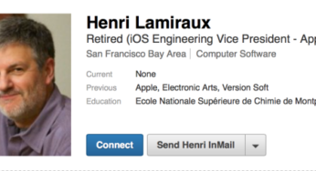Henri Lamiraux, vice-président de l’ingénierie iOS quitte Apple