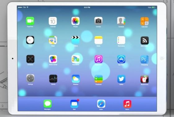 iPad : écran 12,9 pouces UHD et sortie début 2014 ?