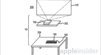 Apple : brevet pour un ordinateur sans écran avec projecteur laser