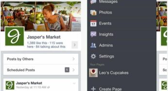 Facebook : mise à jour du Gestionnaire de Pages