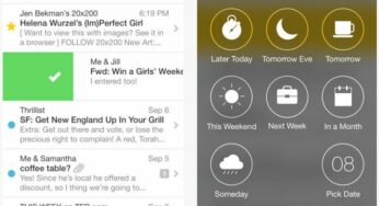 Mailbox 2.0 : fonction “auto-swipe” et synchronisation Dropbox