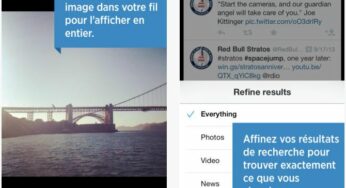 Twitter iOS : design retravaillé et photos par message privé