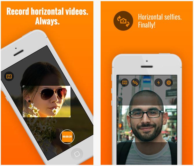 Horizon : enregistrer toutes ses vidéos iPhone horizontalement
