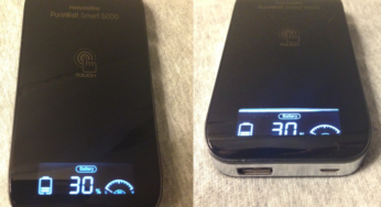 Test : Batterie externe tactile 6000 mAh Novodio PureWatt Smart