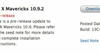 OS X 10.9.2 Mavericks bêta 4 disponible pour les développeurs