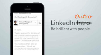 LinkedIn Intro : arrêt du service le mois prochain