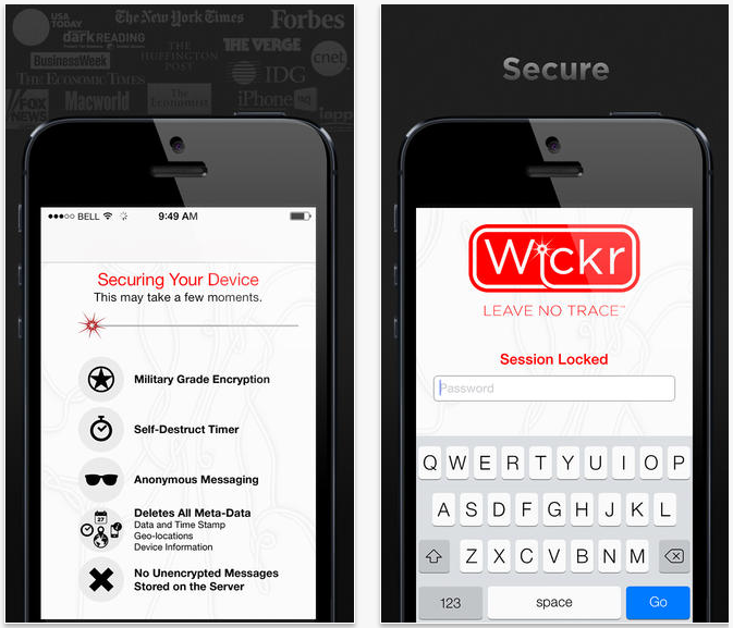 Wickr : une alternative à Snapchat, plus sécurisée