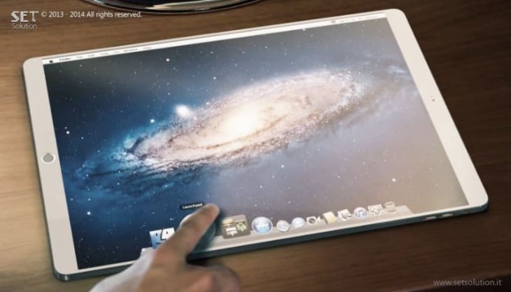 iPad Pro : un concept 13 pouces sous OS X