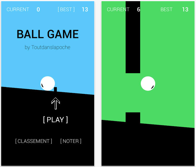 Ball Game : une alternative amusante à Flappy Bird