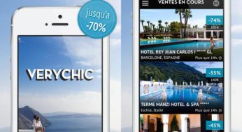 VeryChic : ventes privées d’hôtels de luxe sur iPhone & iPad