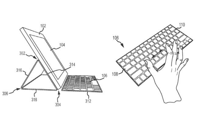 Apple : brevet de smart cover iPad avec clavier