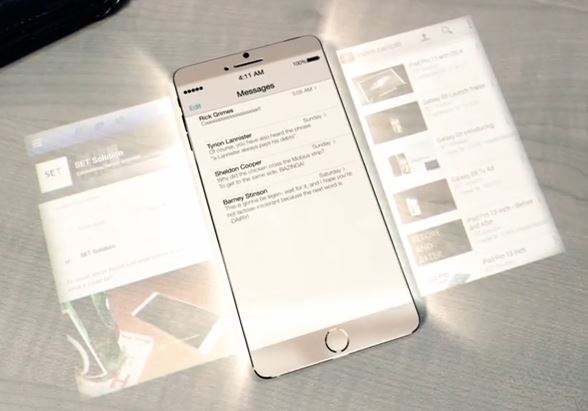 iPhone 6 : un concept avec écran holographique 3D