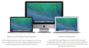 Apple rend accessible à tous son programme de bêta d’OS X