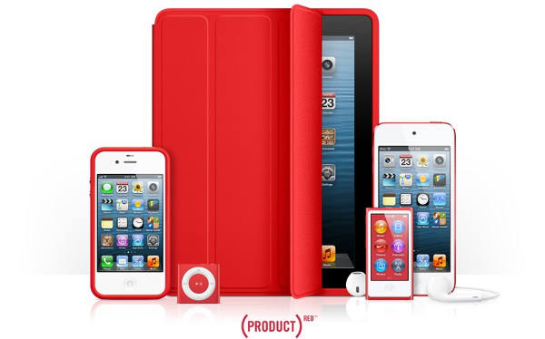 Apple : 70 millions de dollars de dons à Product RED