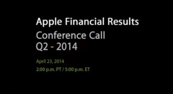 Apple : résultats financiers du Q2 2014 publiés le 23 avril