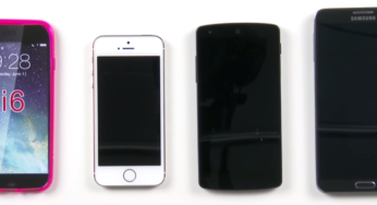 iPhone 6 : une coque comparée à l’iPhone 5S, au Nexus 5 et au Galaxy Note 3 (vidéo)