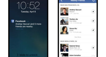 Facebook : “Nearby Friends”, savoir quand ses amis sont à proximité