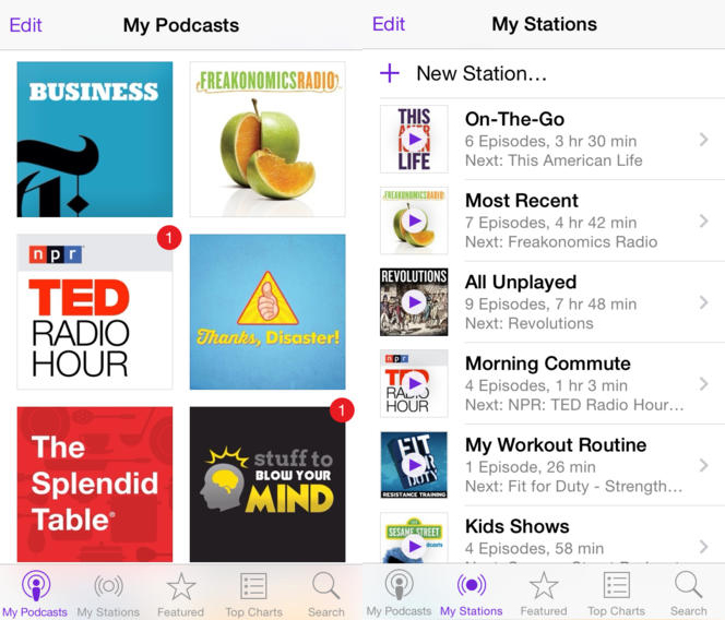 Apple : mises à jour d’iTunes Connect et de Podcasts